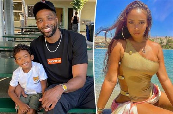 Tristan Thompson Parties With A Bikini-Clad Ally Hilfiger On A Yacht Ahead Of Baby No. 2